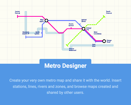 Tennessine Metro Designer Create A London Underground Style Metro Map