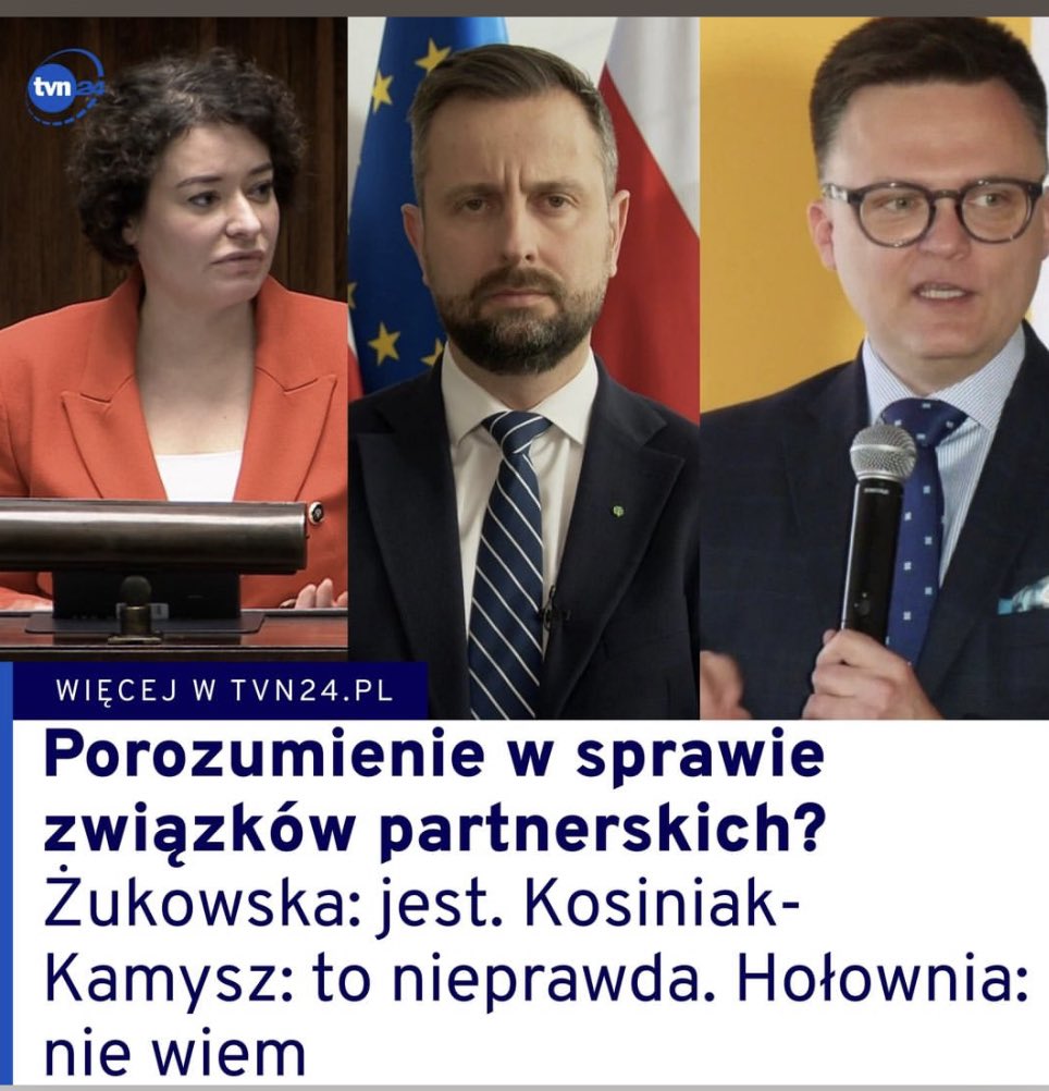 Jakub Żynis (@jakubzynis) on Twitter photo Proszę państwa, w samym środku pride month <a href="/szymon_holownia/">Szymon Hołownia</a> sprezentował społeczności LGBT+ najbardziej postępową rzecz na jaką stać jego ugrupowanie - odpowiedź niebinarną Proszę państwa, w samym środku pride month <a href="/szymon_holownia/">Szymon Hołownia</a> sprezentował społeczności LGBT+ najbardziej postępową rzecz na jaką stać jego ugrupowanie - odpowiedź niebinarną