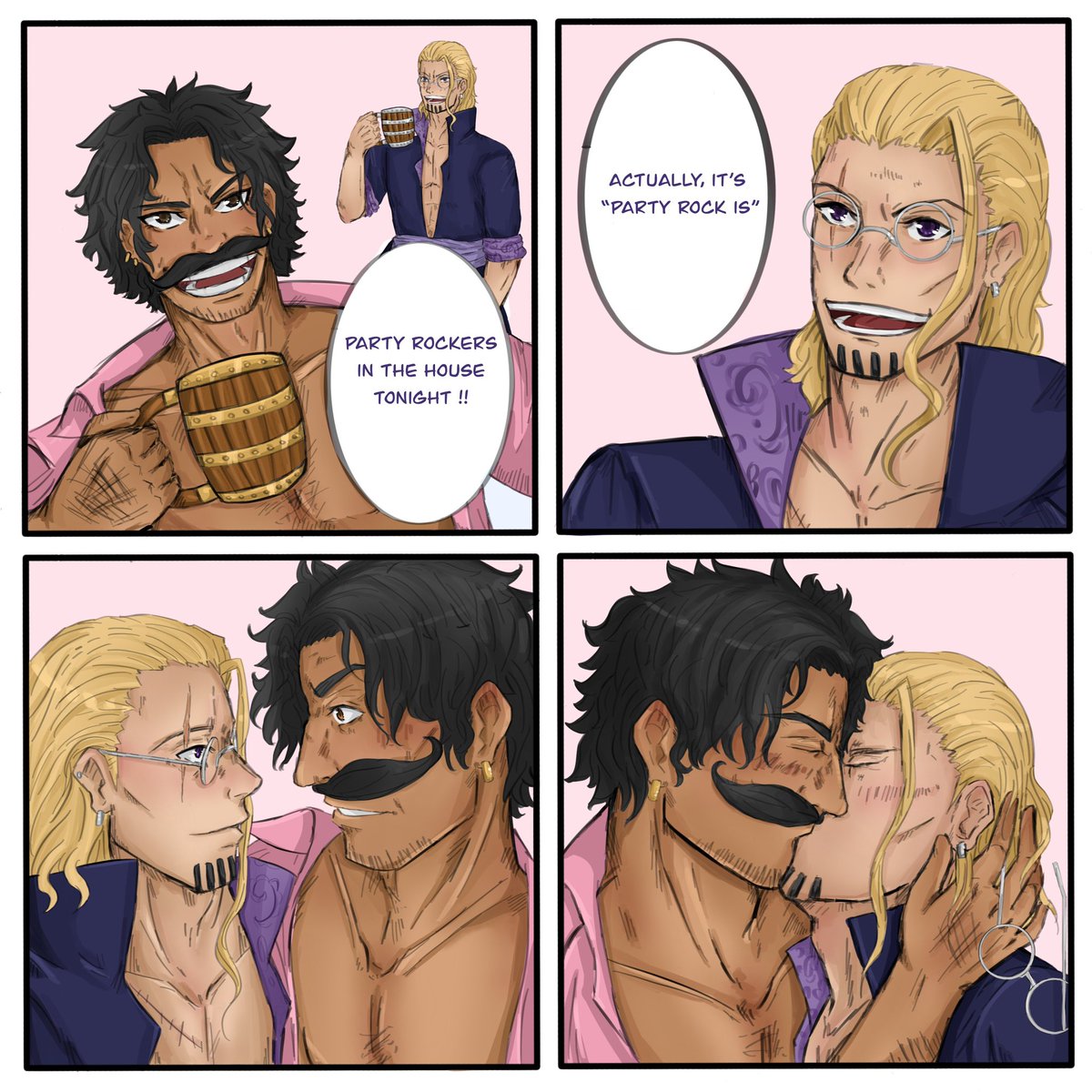 ladylanterndraw's tweet photo. I had to do it #ONEPIECE #rogerray #silversrayleigh #goldroger https://t.co/PY7wLIYmew