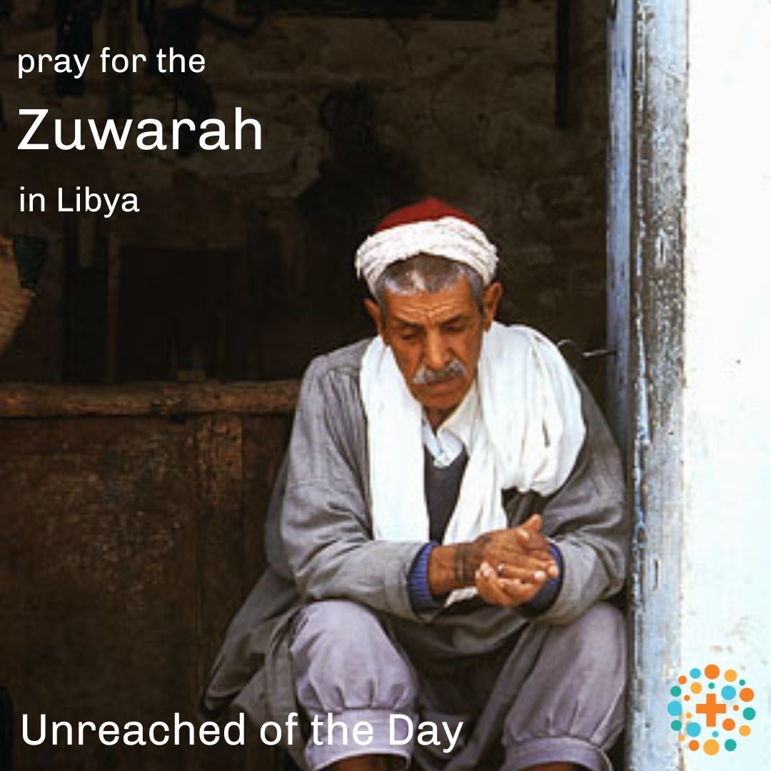 JPUnreached's tweet photo. Ask the Holy Spirit to soften the hearts of the Zuara toward Christians so that they will be receptive to the Gospel. #Zuwarah #Zuara #Zuwara #UnreachedOfTheDay #UPGs #RememberTheUnreached #unreached https://t.co/X4iaKN0Kpw https://t.co/RGuLJ3wJrO