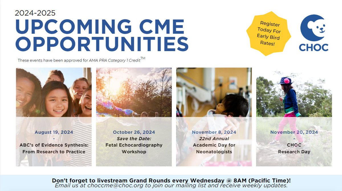 Check out our upcoming conferences and events at choccme.my.canva.site! See more info at the site, and mark your calendars 📅