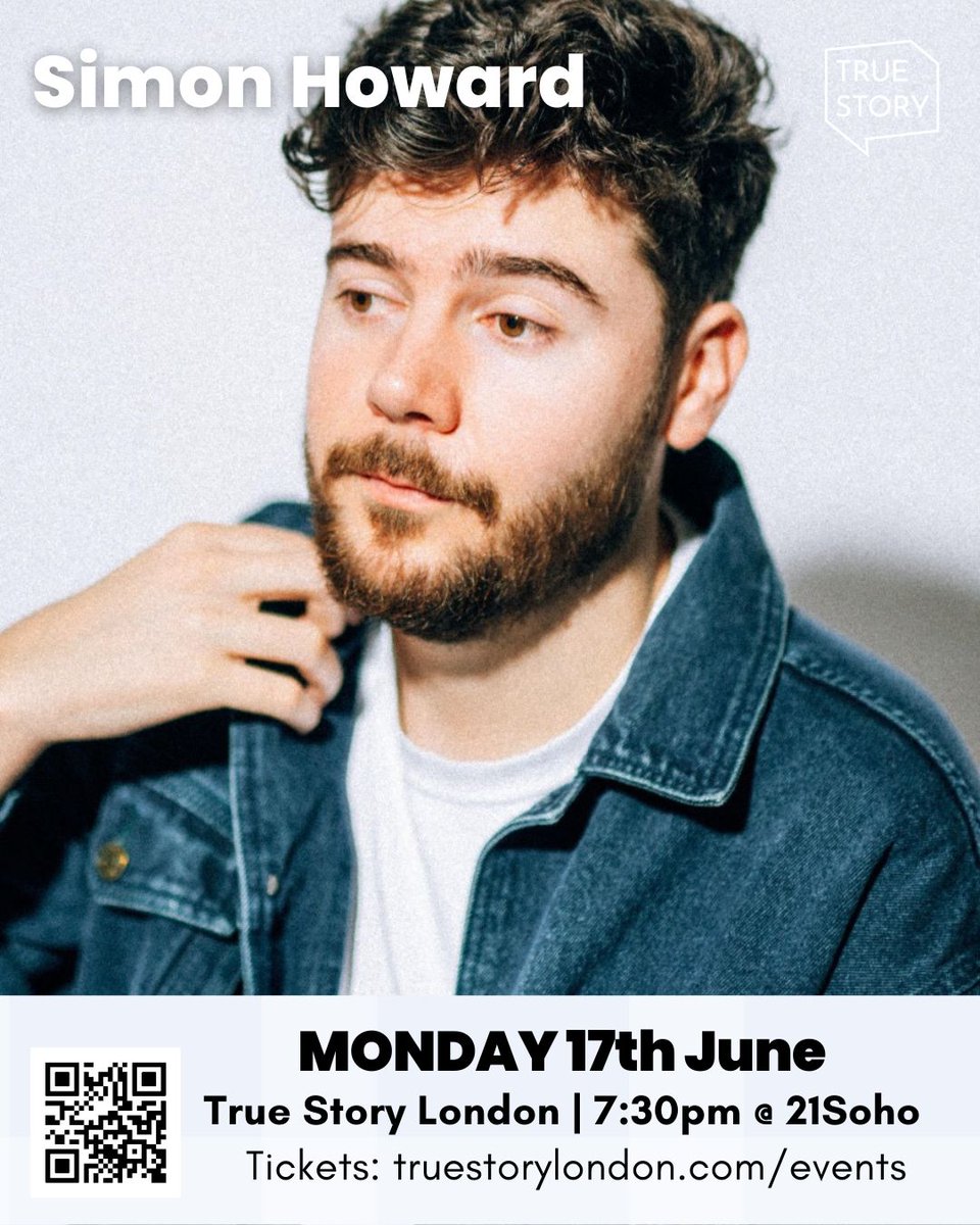 Contemporary country-folk artist Simon Howard tells heartfelt stories through his passionate vocals. After spending a summer writing in Texas, he came home to perform - bringing folk styled storytelling with a twist of country instrumentation.
Tickets: loom.ly/XOXEjyo