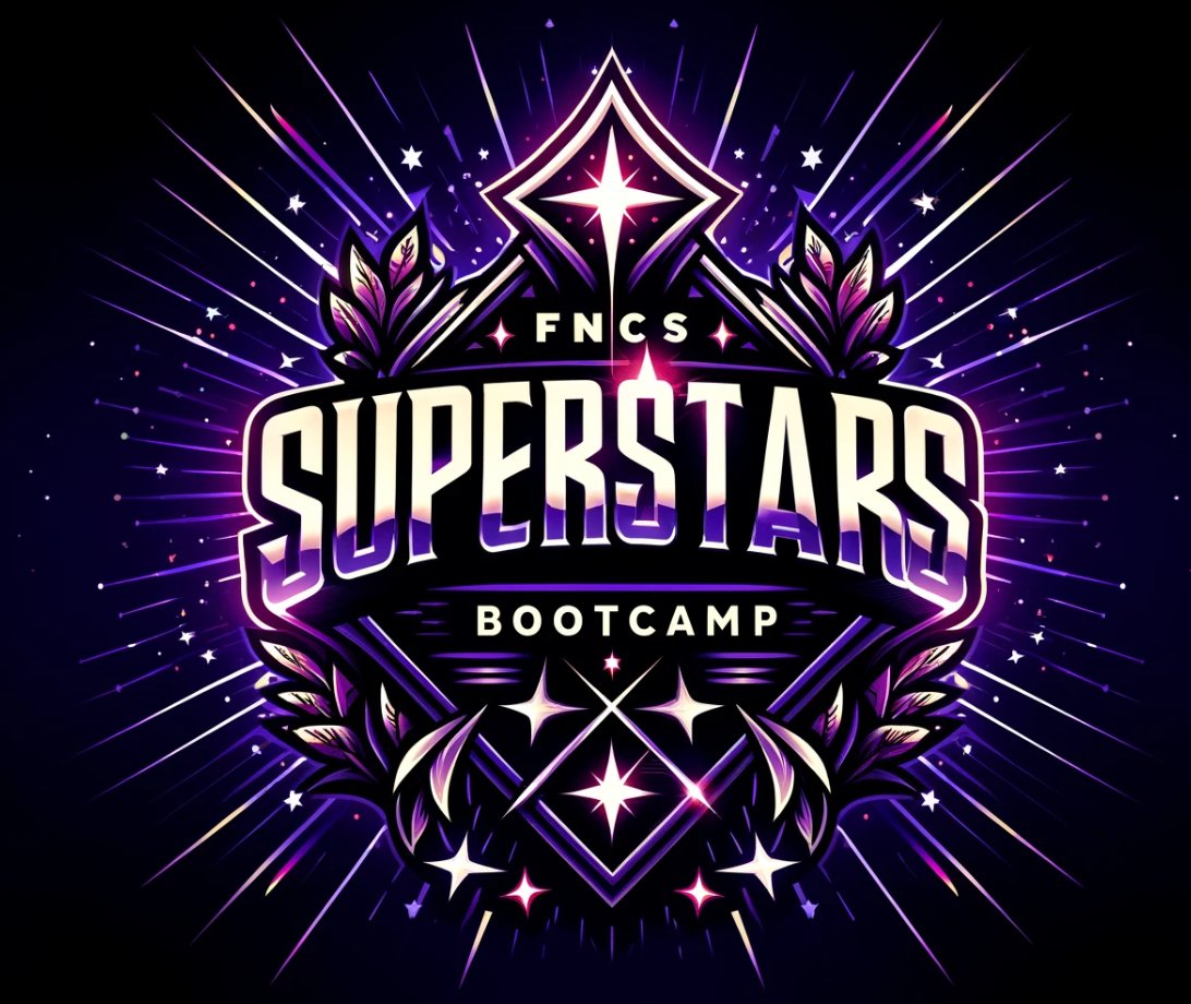 FNCS Superstars Bootcamp

Get 12 days straight of nonstop coaching from Tier 1's and Pro Coaches for just $25 (+ free FNCS Masterclass) 

Free giveaway to someone who retweets and tags their duo down below♻️

<a href="/MuzFN/">XSET Muz</a>  Solo + Duo session tonight 🤝 <a href="/ZykomaTV/">Zykoma</a> 🔜