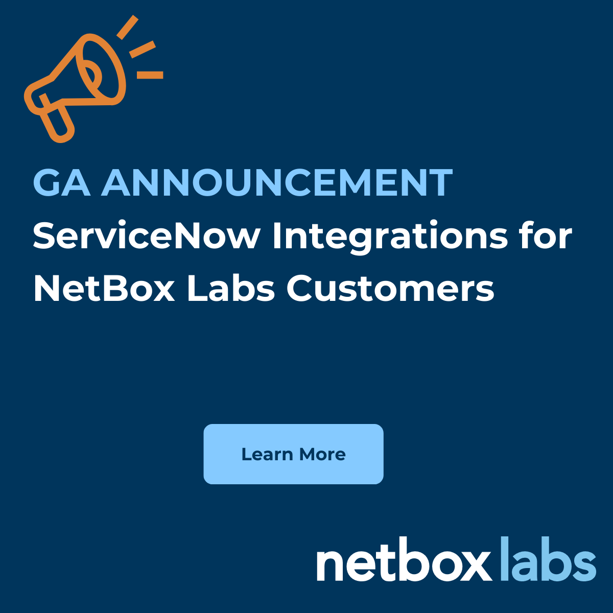 NetBoxLabs's tweet image. Today, we’re thrilled to announce our @ServiceNow  integrations are generally available for #NetBox Enterprise and NetBox Cloud customers.
Learn more in a blog from @beevek and check out the demo videos for yourself: netboxlabs.com/blog/announcin…