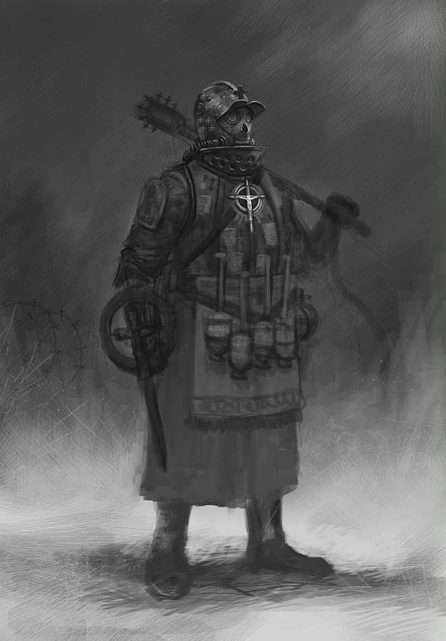 TrenchCrusade's tweet photo. Some amazing trench crusade fanart by the legendary Des Hanley!! https://t.co/0EiHyvvMUG