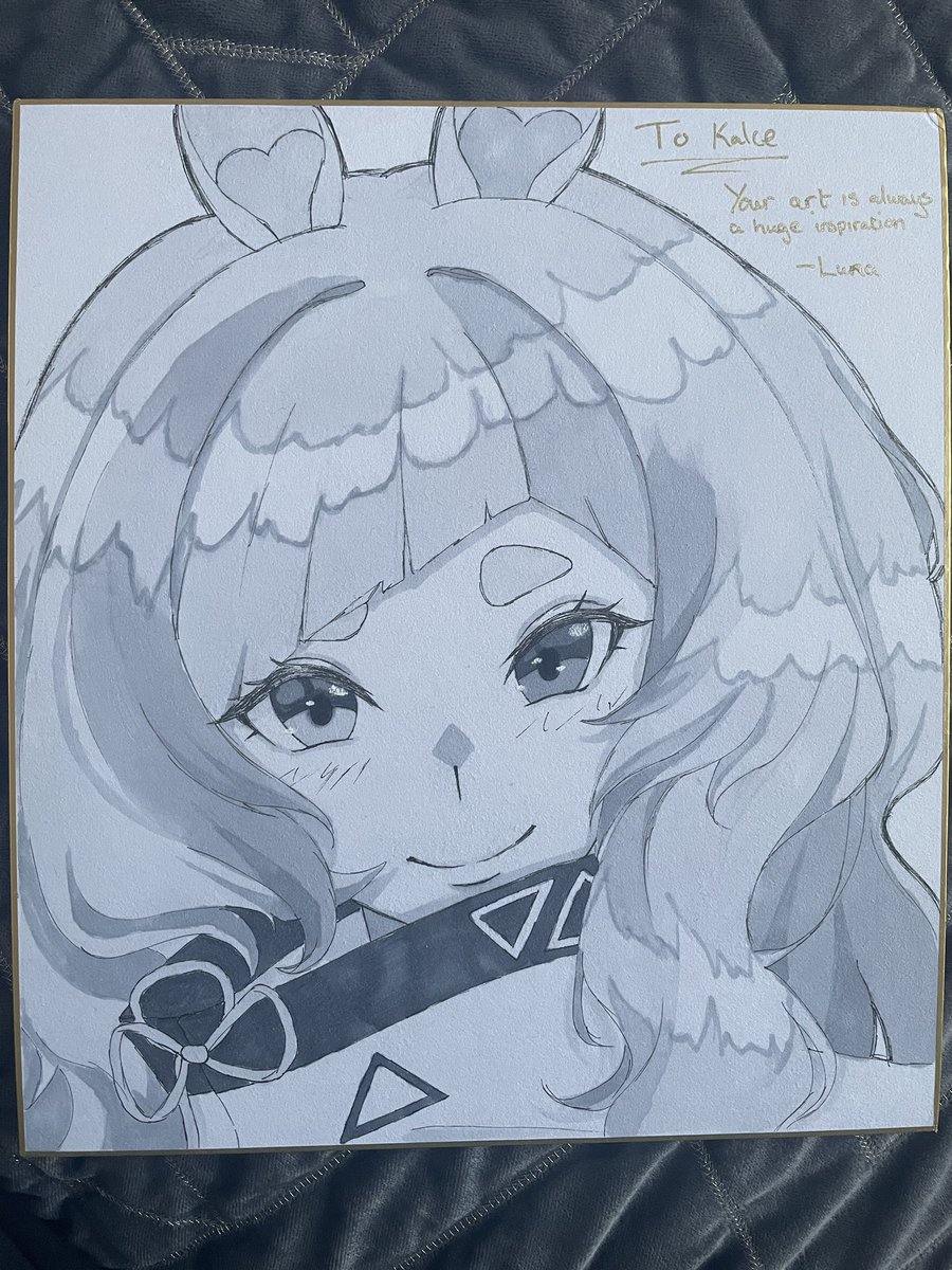 Loon_Moon_'s tweet photo. My biggest inspiration to get better at art #KalceART https://t.co/0RdwBw5c70
