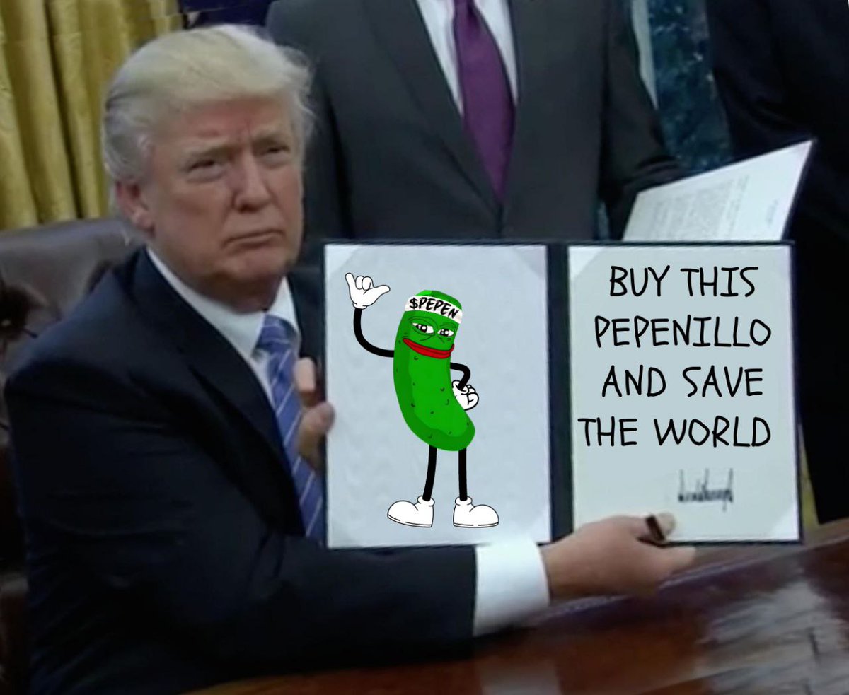 <a href="/KAIZ3NS/">Kaizen</a> The moon is close for Pepenillo $PEPEN @PepenilloSol

Dill or no dill he's one cool pickle!

$wif $spike $bome $michi $beer