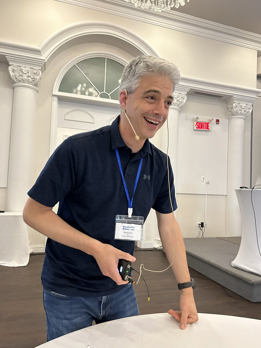 Steve est prêt. Bon congrès tout le monde !!! <a href="/JeanlabUdes/">JeanLab-UdeS</a>