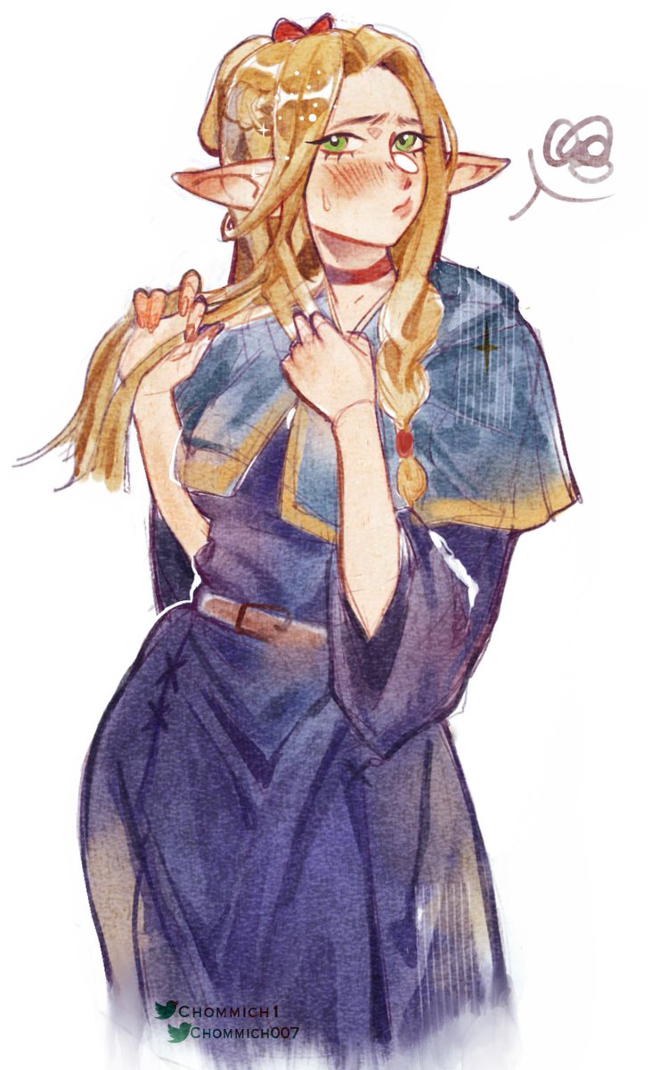 Chommich007's tweet photo. start your morning with...

#dungeonmeshi #Marcille https://t.co/k1lE3SgE0v