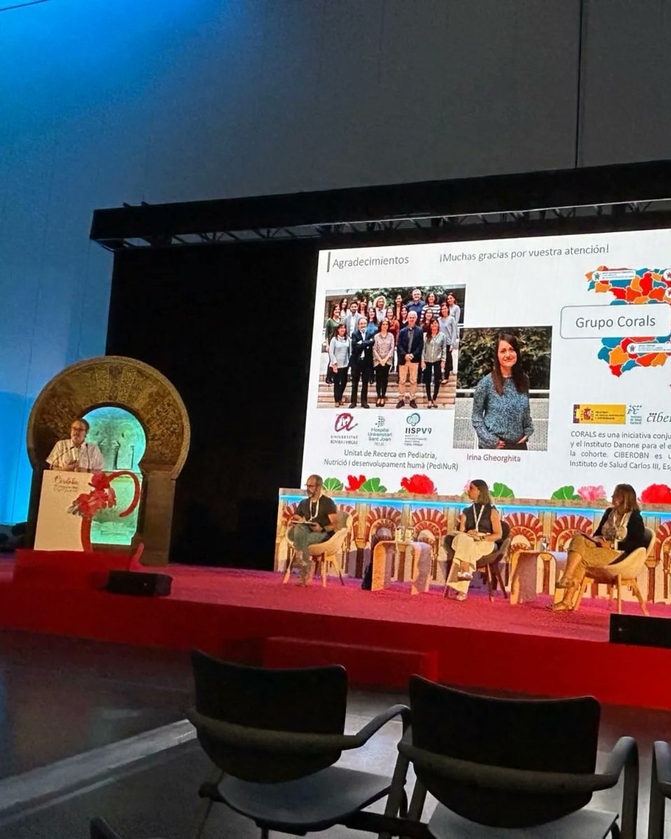 IispvUrv's tweet photo. 🏆 El grup PediNuR ha obtingut el 3r Premi a la Millor Comunicació Oral al 70è Congrés de l'Associació Espanyola de Pediatria 2024! Felicitats a la Irina Gheorghita pel seu treball i al Dr. Joaquín Escribano per la presentació.  
@nutrihumana_URV
@IISPereVirgili 
@urvmedicina https://t.co/4QPl8ouUKj
