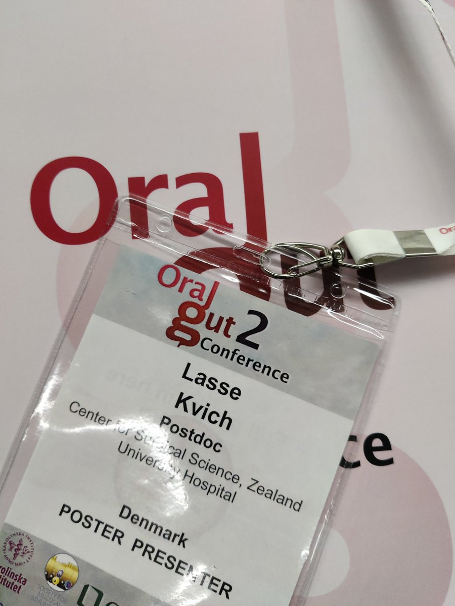 Kvichers's tweet image. Two exciting days were spent at the #OralGut conference with a lot of insightful presentations and talks about microbiology and immunology. Grateful that I was able to participate and honored to receive an award for the best poster presentation 🤓