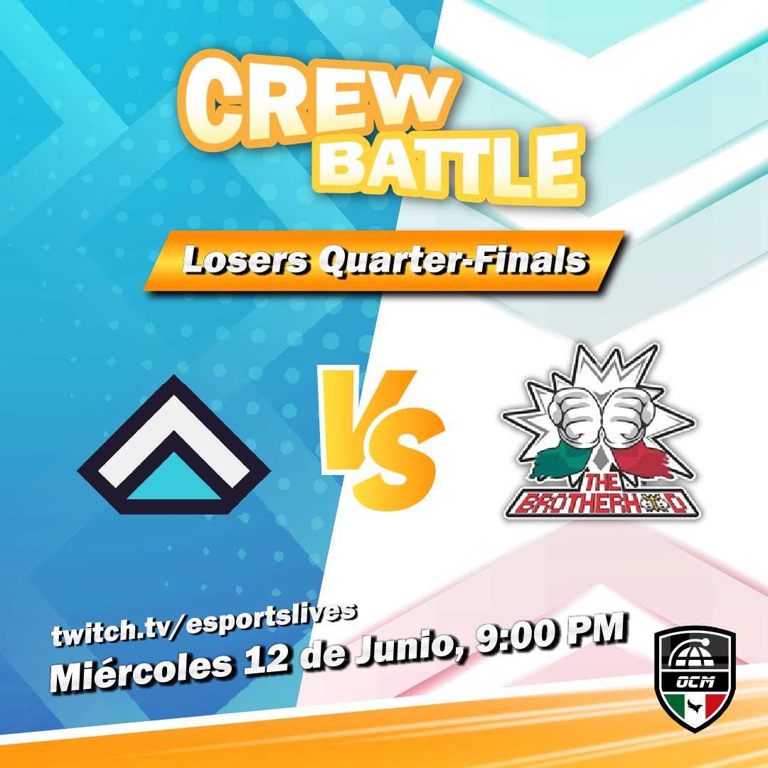 elemental_mty's tweet photo. 🔺Hoy tenemos una cita🔺
Esta puede ser nuestra última oportunidad para seguir avanzando en el torneo de crews hosteada por la @ocm_gg.
En esta ocasión nos enfrentaremos a The Brotherhood ¡Que gane el mejor!
#ElementOCM https://t.co/ar3uQS2JeV