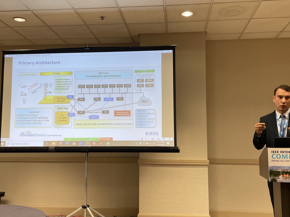 Kathy Grise (@klgrise) on Twitter photo Live now showcasing IEEE Testbed app & tech with Anwer Al-Dulaimi leading off panel <a href="/IEEEICC/">IEEE ICC</a> on its primary architecture #5G #6G <a href="/IEEEFutureDir/">IEEE Future Directions</a> #Check out the #Testbed for your 5G/6G apps <a href="/IEEEFutureNtwks/">IEEE Future Networks</a> @AshutoshDutta testbed.ieee.org Live now showcasing IEEE Testbed app & tech with Anwer Al-Dulaimi leading off panel <a href="/IEEEICC/">IEEE ICC</a> on its primary architecture #5G #6G <a href="/IEEEFutureDir/">IEEE Future Directions</a> #Check out the #Testbed for your 5G/6G apps <a href="/IEEEFutureNtwks/">IEEE Future Networks</a> @AshutoshDutta testbed.ieee.org