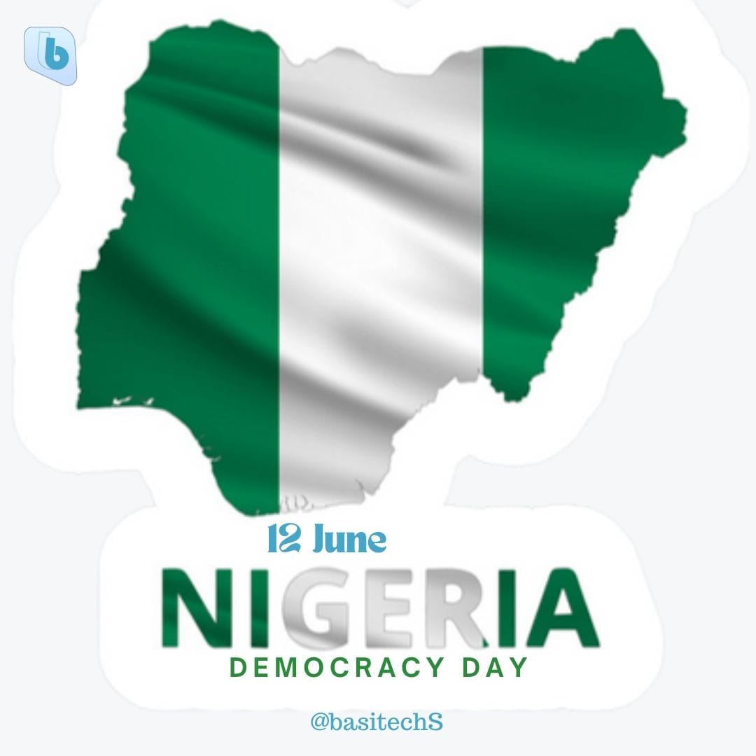 BasitechS's tweet image. 🎉 Happy Democracy Day, Nigeria! 🇳🇬 At Basitech Solutions, we believe in leveraging technology to empower democratic processes and drive positive change. Let&apos;s work together to build a more inclusive and transparent society. #DemocracyDay #BasitechSolutions
#Nigerians 
#Juve