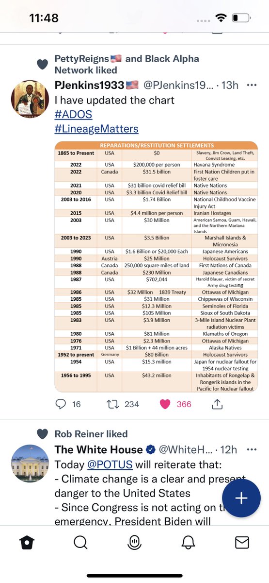 CrystalB3333's tweet photo. @BehizyTweets You never have the same energy of calling these groups lazy, non deserving, where is the money coming from, bootstrap pulling when they were and some still are receiving “handouts”!! #reparations for #BlackAmerica https://t.co/EL3RFLSq8z