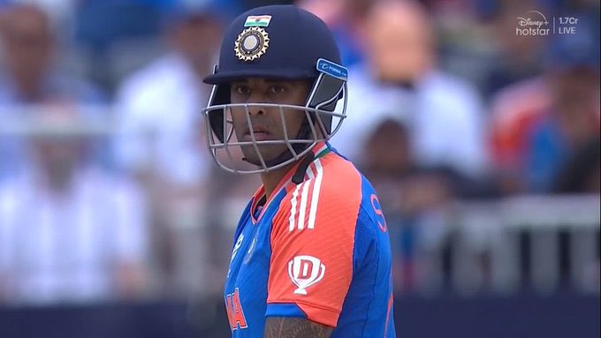 Thank you Surya for Playing for Pakistan 🇵🇰 ❤️

-You sre not à minnow basher in my book after this inning.
 #INDvUSA