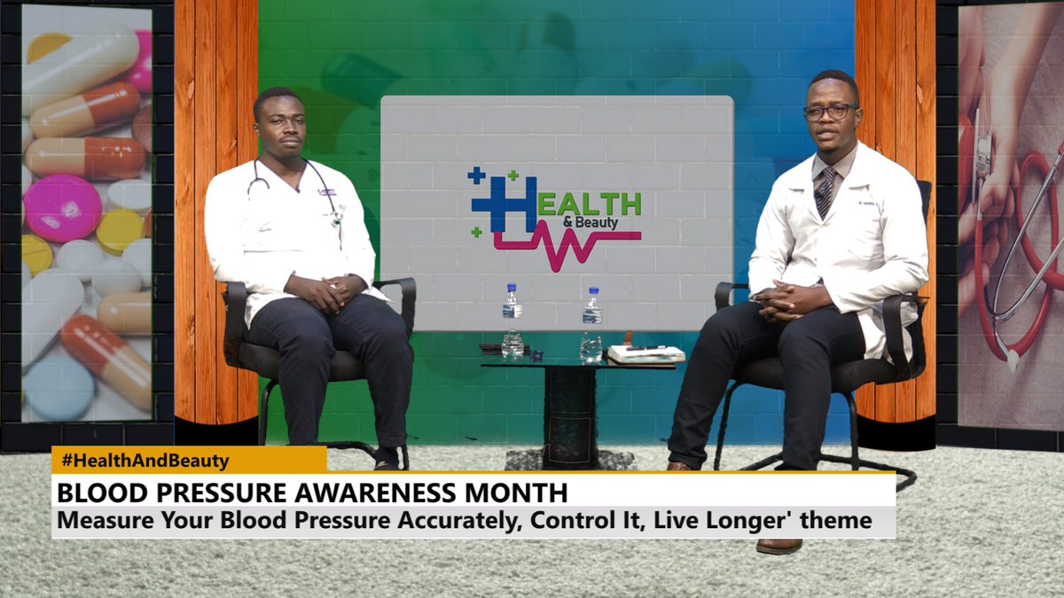 Kamara Daniel (@nutritionistkd) on Twitter photo Every #Wednesday 8-9pm, <a href="/guguddetvuganda/">Gugudde TV Uganda</a> on #HealthBeauty program we talked about #Hypertension as the leading cardiovascular disease among Ugandans, with Dr Derrick <a href="/HealingwayUG/">Healingway Hospital</a> .
We looked at its statistics, prevalence, risk factors, preventive and treatment strategies Every #Wednesday 8-9pm, <a href="/guguddetvuganda/">Gugudde TV Uganda</a> on #HealthBeauty program we talked about #Hypertension as the leading cardiovascular disease among Ugandans, with Dr Derrick <a href="/HealingwayUG/">Healingway Hospital</a> .
We looked at its statistics, prevalence, risk factors, preventive and treatment strategies
