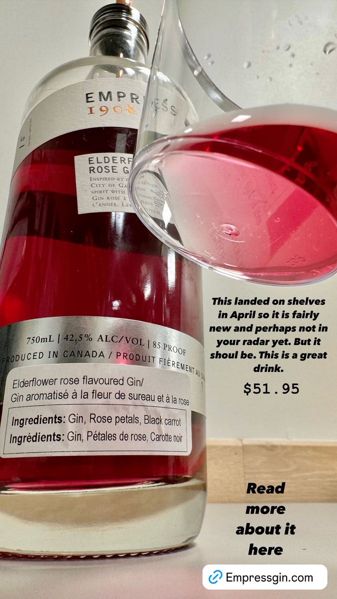 TorontoVino's tweet photo. Have you tried this #gin yet? YOU SHOULD!
latest drop on Instagram. YUM!
You can find it widely avail at #LCBO here:

https://t.co/9LlMrAM4wd https://t.co/IQ0cT5GbTk