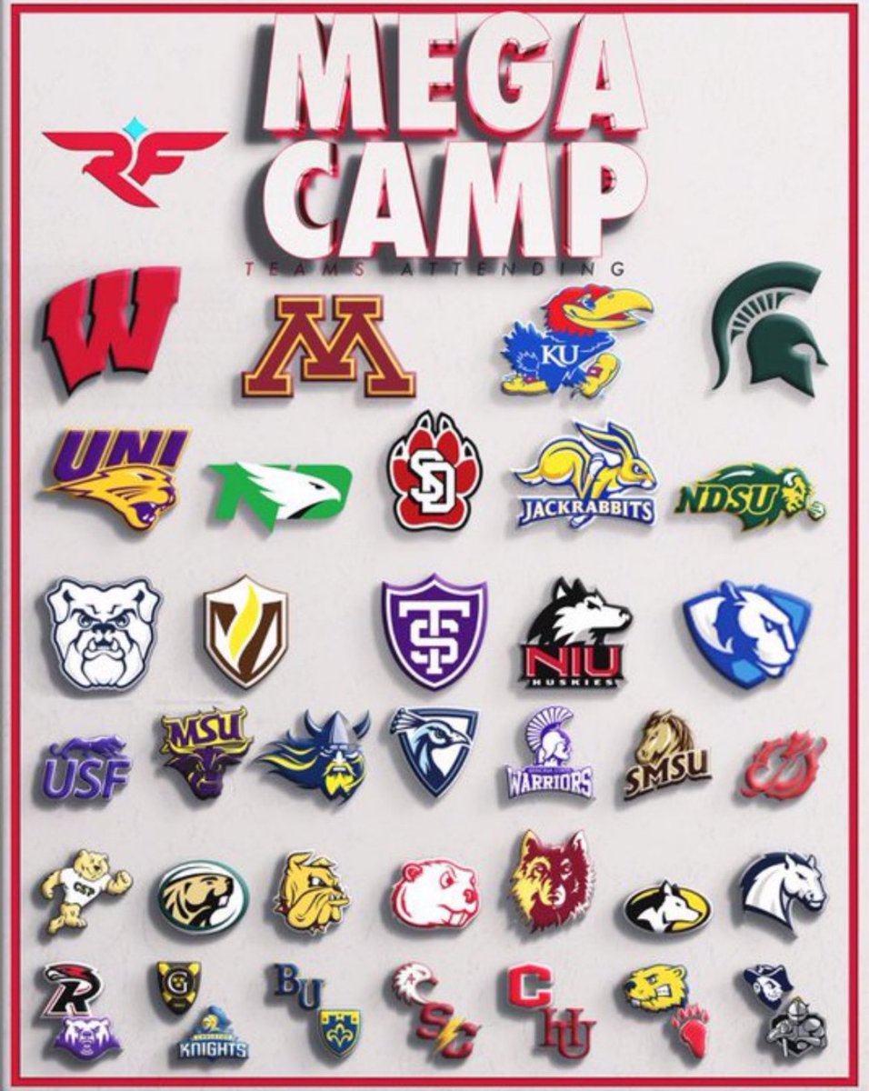 Nolan Kummer (@nolankummer) on Twitter photo Exited to be attending the River Falls Mega Camp this afternoon can’t wait to get back at it!
<a href="/jakeiery42/">Jake Iery</a> @Coach_Ney <a href="/NickGoeser/">Nick Goeser</a> <a href="/CoachHenning75/">Chad Henning</a> <a href="/CoachSipple/">Mark Sipple</a> <a href="/CoachMFair/">Mitch Fair</a> <a href="/Blake__Hewitt/">Blake Hewitt</a> <a href="/Coach_DeBo46/">Coach Winston DeLattiboudere III</a> <a href="/MJ_NFLDraft/">Mark Johnson</a> Exited to be attending the River Falls Mega Camp this afternoon can’t wait to get back at it!
<a href="/jakeiery42/">Jake Iery</a> @Coach_Ney <a href="/NickGoeser/">Nick Goeser</a> <a href="/CoachHenning75/">Chad Henning</a> <a href="/CoachSipple/">Mark Sipple</a> <a href="/CoachMFair/">Mitch Fair</a> <a href="/Blake__Hewitt/">Blake Hewitt</a> <a href="/Coach_DeBo46/">Coach Winston DeLattiboudere III</a> <a href="/MJ_NFLDraft/">Mark Johnson</a>