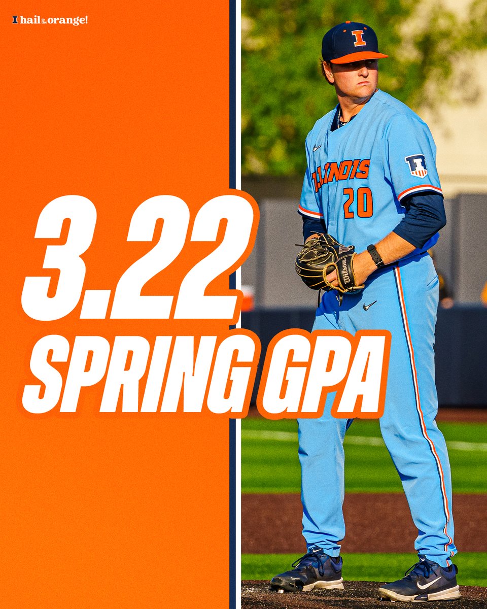 Put in the work on and off the diamond. 📚

Congrats to our 1️⃣6️⃣ Academic All-Big Ten honorees!

#Illini | #HTTO