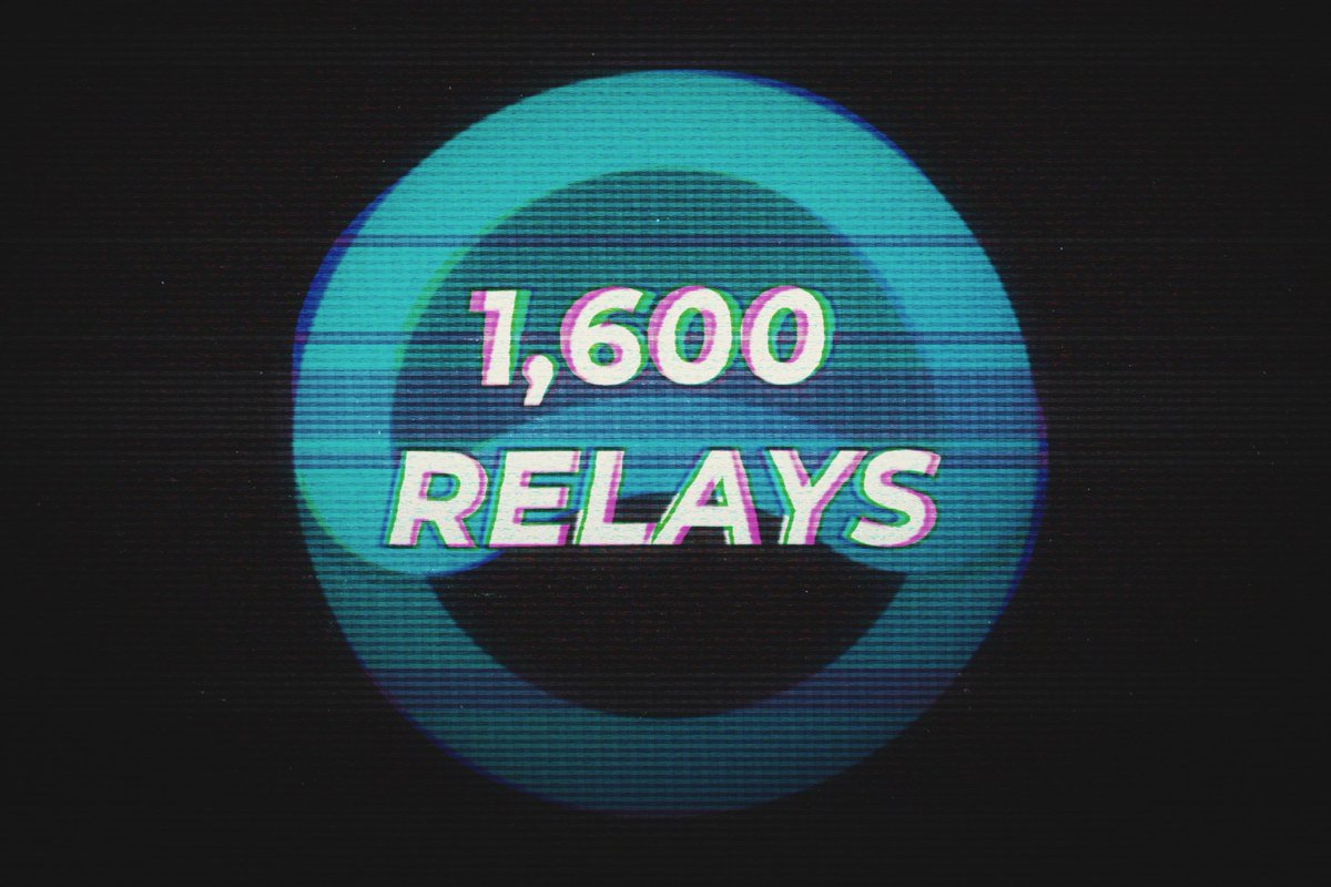 AnyoneFDN's tweet image. Another major milestone completed: 1600 relays!

#relayup