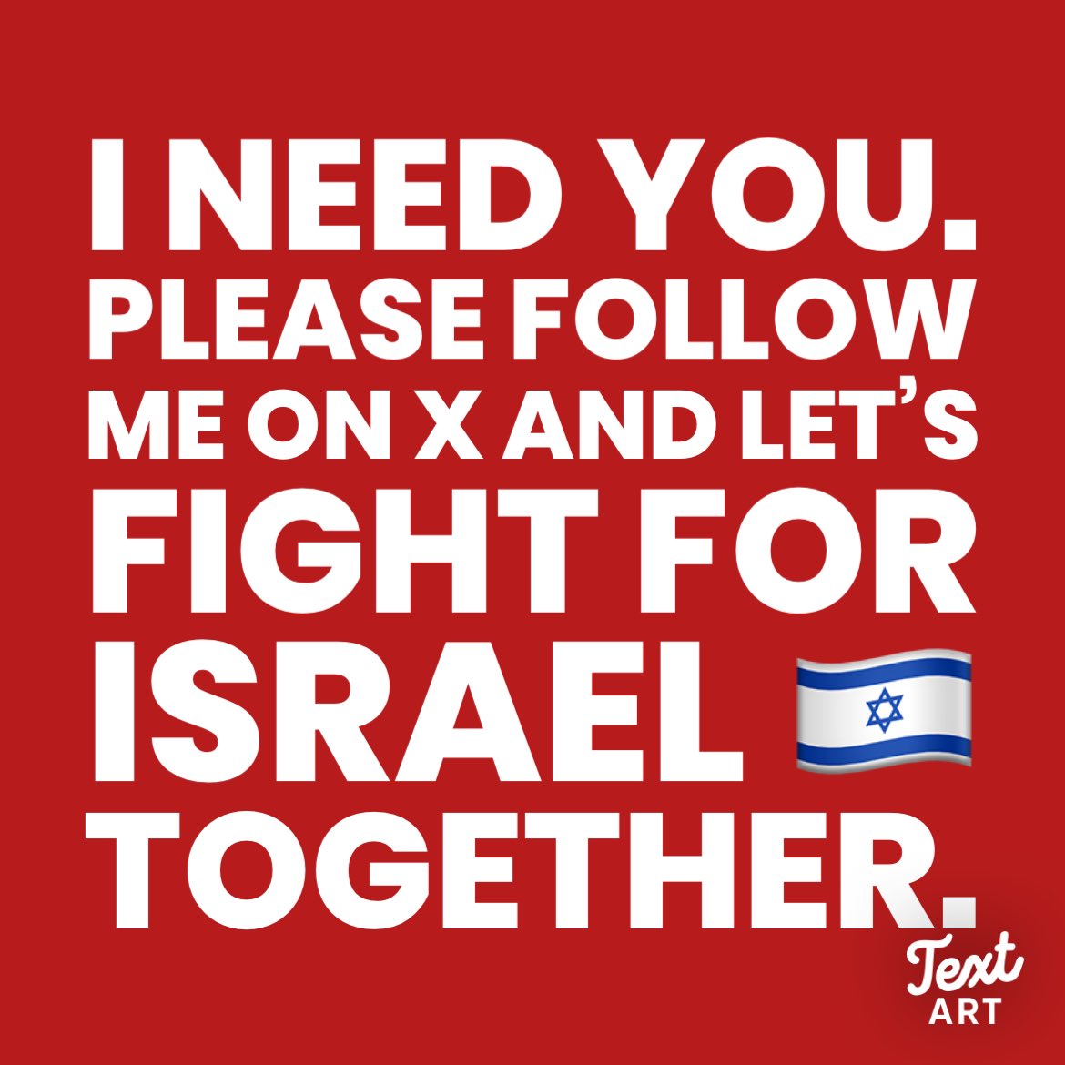 Zimmlaw175's tweet photo. Please join me in advocating for Israel. I will reciprocate. I’m now at 45,800 and my goal is 50,000. https://t.co/rXGLXwd3yN