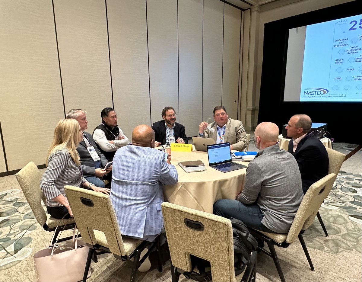 polsterc931's tweet image. The #NASTD 2024 WestMidwest Seminar is underway!
The sessions have been insightful, shedding light on the challenges and opportunities facing #government #IT leaders. We were thrilled to facilitate a roundtable on AI policies and procedures as well.
💫atos.net/en-na/lp/state…