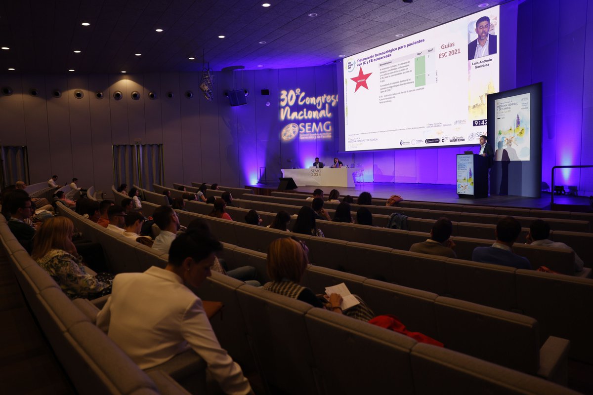 Después de tantos meses previos de intenso trabajo, para nosotros es una felicidad observar cómo arranca nuestra cita anual más importante, con un exitoso desarrollo del precongreso #SEMG24,