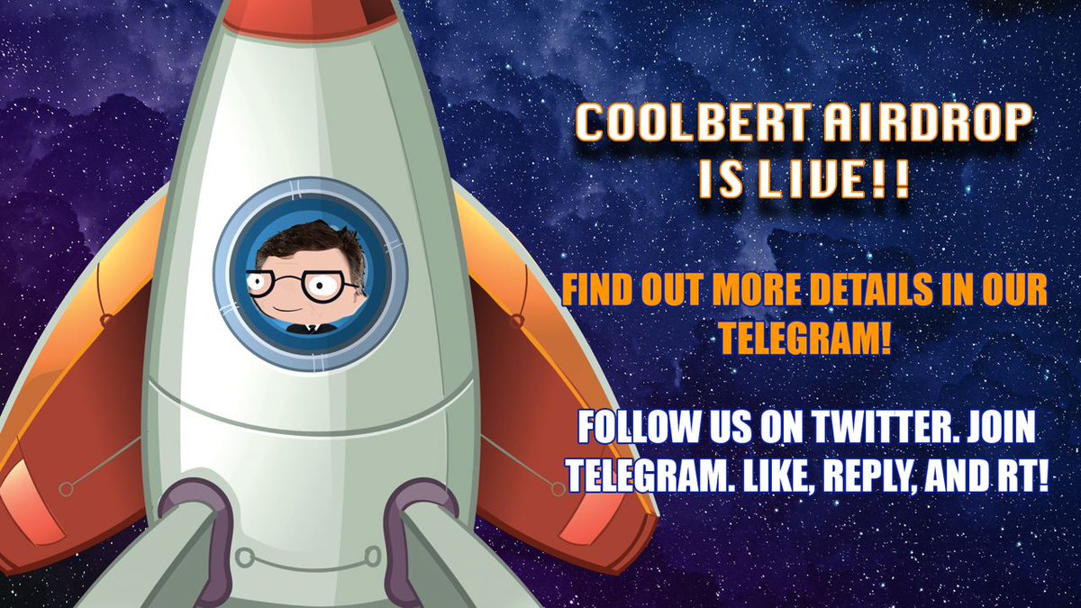 stephencoolbert's tweet photo. 🚀Stephen Coolbert Airdrop and LAUNCH! 🚀

To Celebrate Our Token Launch, we are giving away 1,500,000 Coolbert tokens to winners! Here’s how to participate:

Follow us: @stephencoolbert
Like, RT & Tag 3 friends

Join our Telegram for More Information!

⏰ Deadline: 6/14/2024 (EOD EST)

Good Luck!