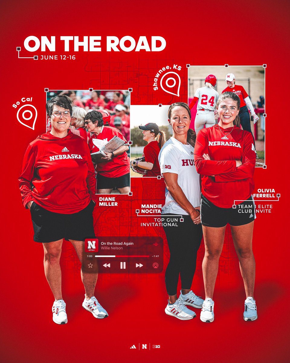 On the Road Again 🚐🎵

Coaches are on the hunt for future Huskers!

Drop your schedule below! ⤵️