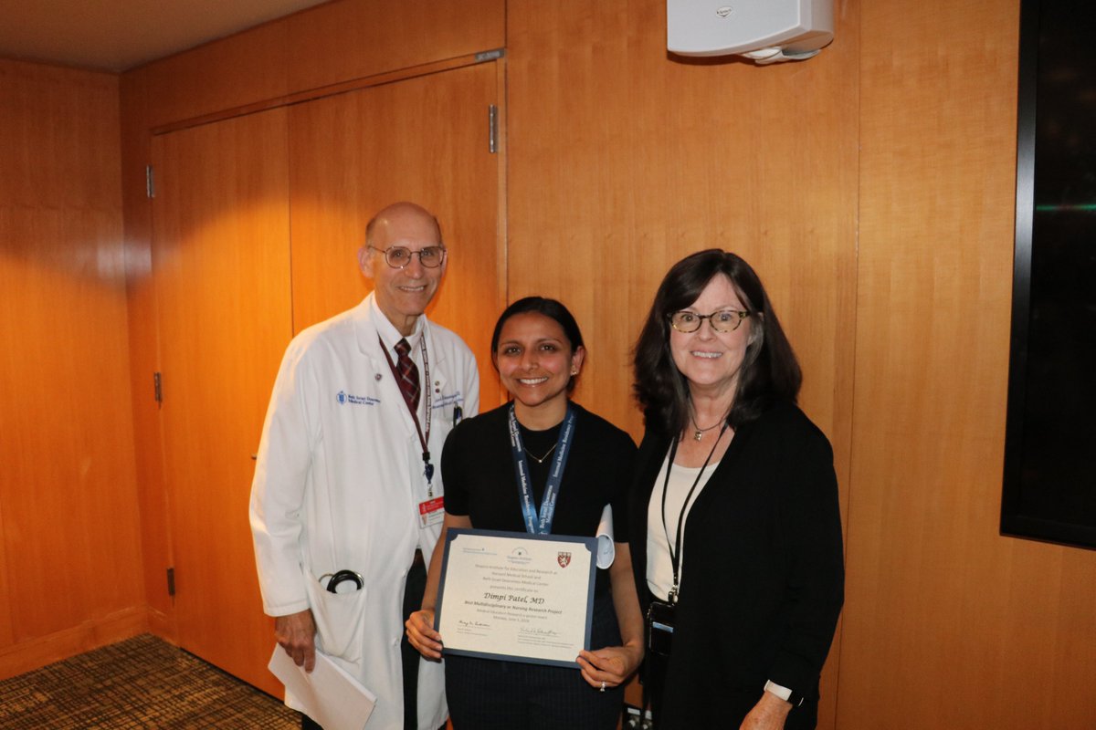 BIDMC Department of Medicine (@bidmc_medicine) on Twitter photo <a href="/BIDMC_IM/">BIDMC IM Residency</a> <a href="/JosephineCool1/">Josephine Cool</a> <a href="/harvardmed/">Harvard Medical School</a> <a href="/jwilliamMD/">Jeffrey William</a> Education Week hosted an e-poster session recognizing research across BIDMC. Dr. Dimpi Patel of <a href="/BIDMC_IM/">BIDMC IM Residency</a> received the award for Best Multidisciplinary or Nursing Research Project for her work entitled, “Multidisciplinary Approach to Early Mobility at an Academic Medical Center.” <a href="/BIDMC_IM/">BIDMC IM Residency</a> <a href="/JosephineCool1/">Josephine Cool</a> <a href="/harvardmed/">Harvard Medical School</a> <a href="/jwilliamMD/">Jeffrey William</a> Education Week hosted an e-poster session recognizing research across BIDMC. Dr. Dimpi Patel of <a href="/BIDMC_IM/">BIDMC IM Residency</a> received the award for Best Multidisciplinary or Nursing Research Project for her work entitled, “Multidisciplinary Approach to Early Mobility at an Academic Medical Center.”
