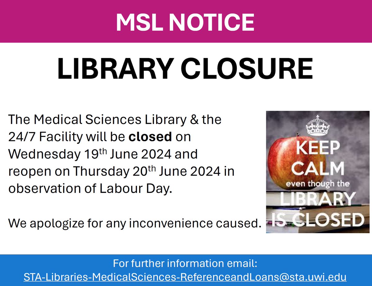 Faculty of Medical Sciences, The UWI, St Augustine (@fmsuwista) on Twitter photo 