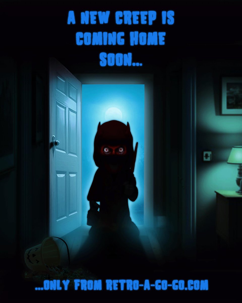 New reveal coming up soon! Excited for you to see the great stuff in development and rolling out all year round..only from Retro-a-go-go! #retroagogo #trickortreat