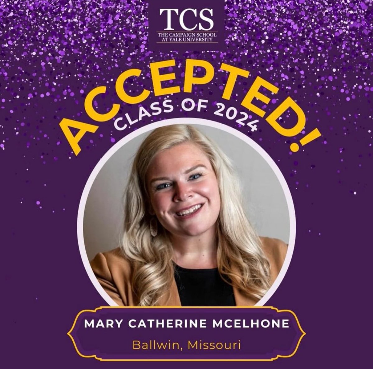 Congratulations to everyone attending <a href="/TCSYale/">The Campaign School at Yale</a> this week, especially our two scholarship recipients! We can’t wait to celebrate the class of 2024!