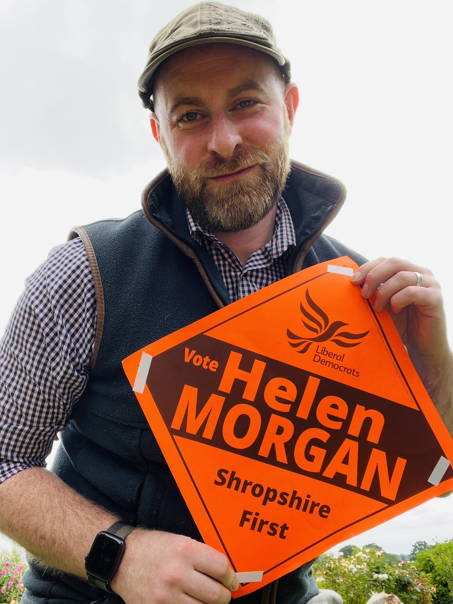 EarloftheShire's tweet photo. 🗳️🔸@HelenMorganMP🔸🗳️
The Cons have sold out British farmers.We’re worried that the UK will be flooded with poor quality food that undercuts the food we produce to high environmental and animal welfare standards.🌾🔸Lib dems back British farmers👍🏻🚜 vote LibDem on #fourthjuly https://t.co/jYdnP16hJg