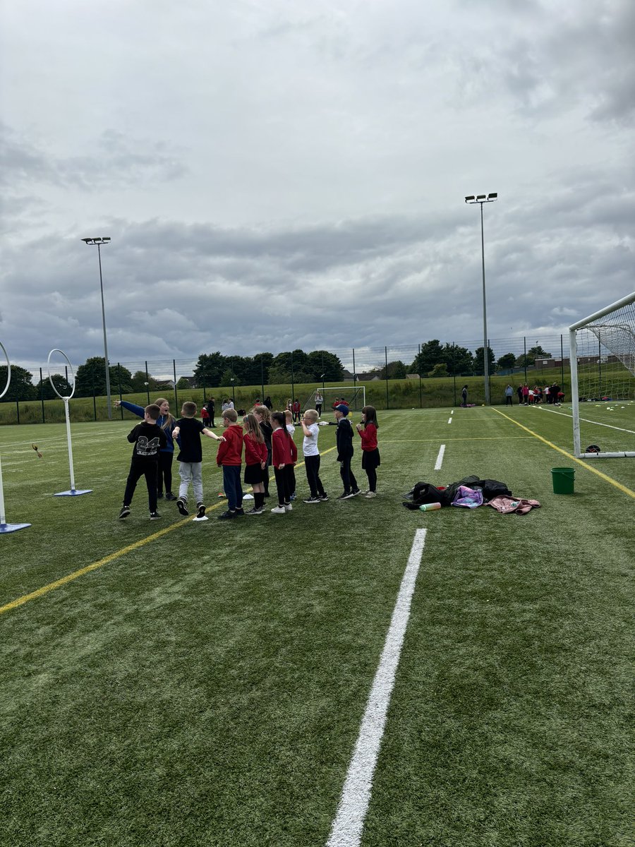 Amazing pupil leadership from P7 today as they planned, set out and delivered a fantastic session of potted sports for P3 and P4! Brilliant participation from the classes too! ⭐️⛳️⚽️📿🥇@DycePrimary <a href="/misssabwatson/">Miss Watson</a> @MissMcKay_Dyce @MissWard_Dyce @MissSarahLaw
