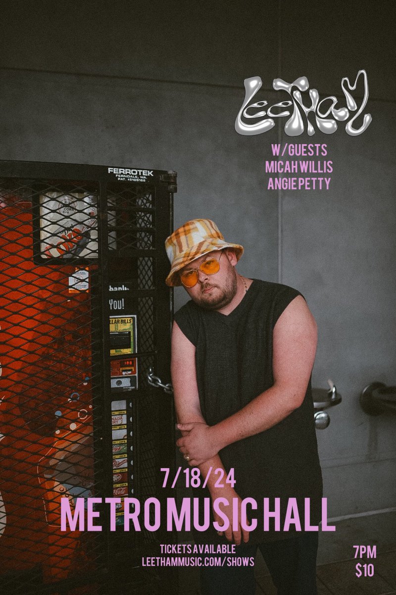 Missed out on the tour? FEAR NOT!! Catch me live next month at <a href="/MetroMusicHall/">Metro Music Hall</a> w/my besties 🌈

Tickets ⬇️⬇️⬇️

24tix.com/event/ixsplqfx…