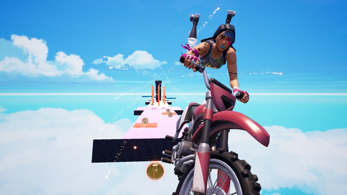 🤔Have you tried Obby but you're on a bike HD yet?!

🎮Jump into the map right now and let us know what you think! 

👉3946-4663-2923 or search "Obby"