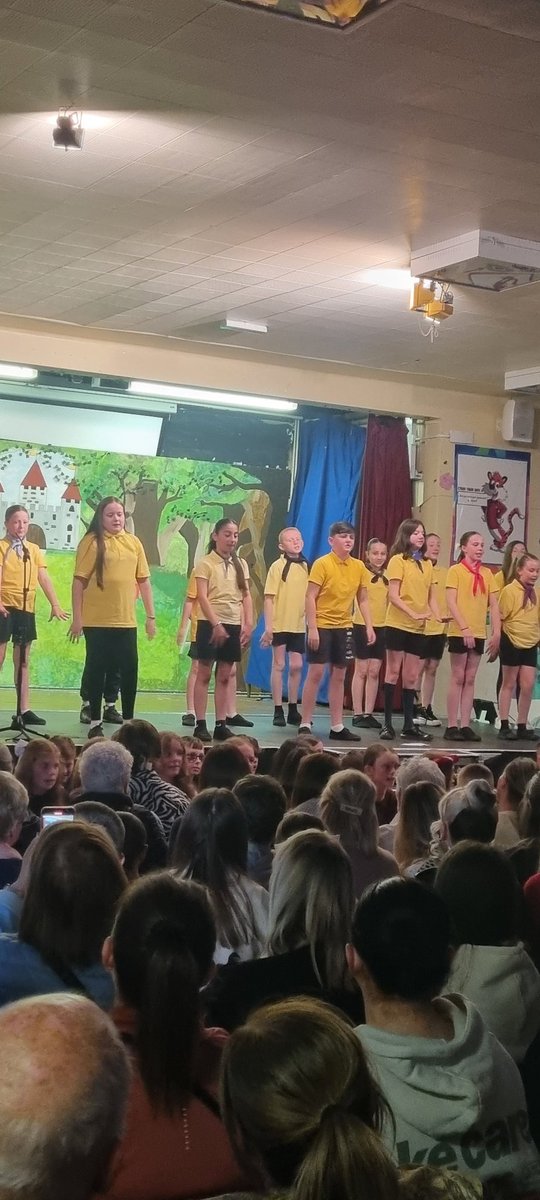 StOPPSBelfast's tweet photo. A huge congratulations to our Year 7 children on a successful first night of Robin And The Sherwood Hoodies 🥳🌟🏹 https://t.co/fgCzyMfxKg