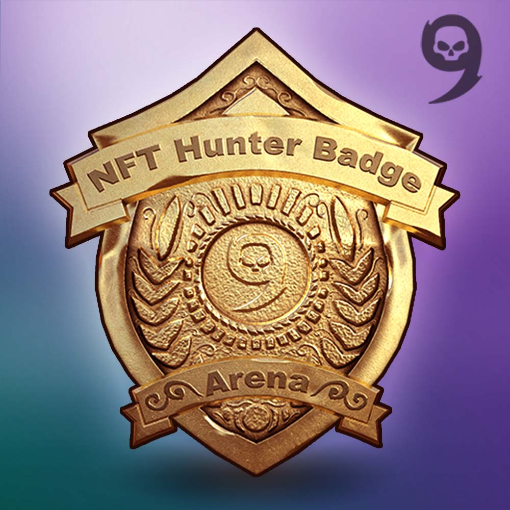 9livesarena's tweet photo. For our competitive players, the top 20 Leaderboard positions will receive the Arena NFT Hunter badge as a season reward! It enables the chance to receive NFT loot from ranked matches! Good luck! https://t.co/gHwicKX3Ff