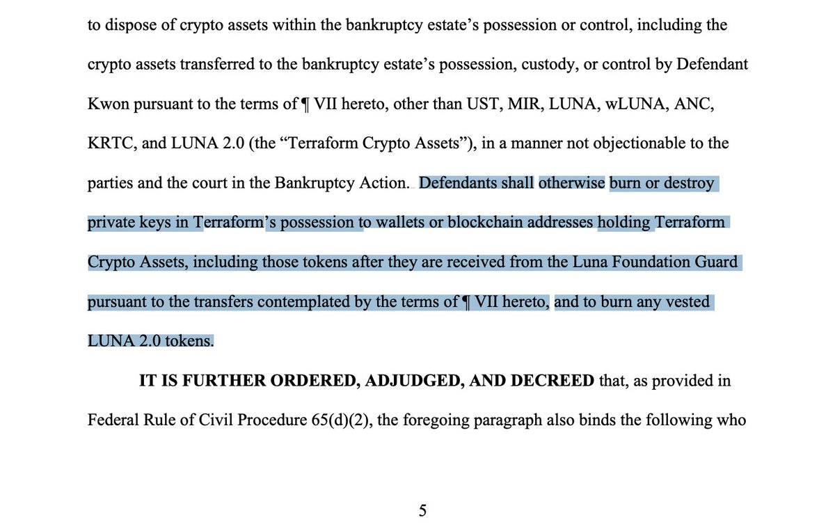 anul_arret's tweet photo. @GrinSpickett Everything  will be burn.  not dump.  You need to read it. 

Luna not liquidated. https://t.co/N8UnTqoIO4