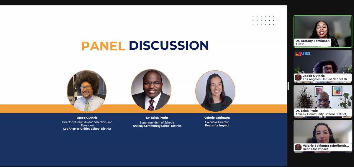 Role of #edprep in retention of Ts of color:
➡️Black female ToC are more likely to leave teaching due to inadequate #edprep
➡️ToC are 2x more likely to enter alt pathways due to lower financial burden
➡️Access, practice &amp; quality instruction are key to strong prep &amp; retention