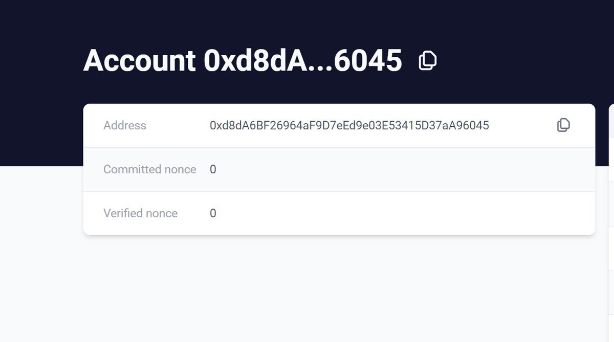 0xbettyAllen's tweet photo. @zk_apes ! How Vitalik Address Got 4000 ZK tokens? He didnt even Done any Tx on the ZKsync !!
Many SUCH wallets even with 0 tx got thousands of #ZK airdrop wt ?
0xd8dA6BF26964aF9D7eEd9e03E53415D37aA96045
#ZKSYNC #SCAM !!
@PolyhedraZK @VitalikButerin HELP !!!
#scamsync https://t.co/LH9mbPZjgo
