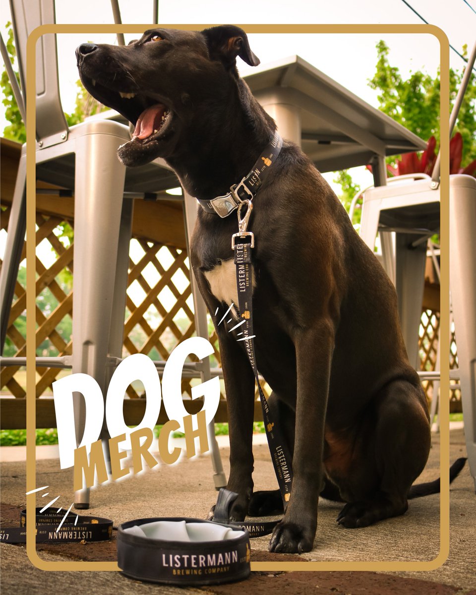 Treat your four-legged friend to our durable, eco-friendly collars, leashes, and travel bowls. Designed for both style and function they have convenient bottle openers attached!  All doggie merch is available for purchase in our taproom and online store!