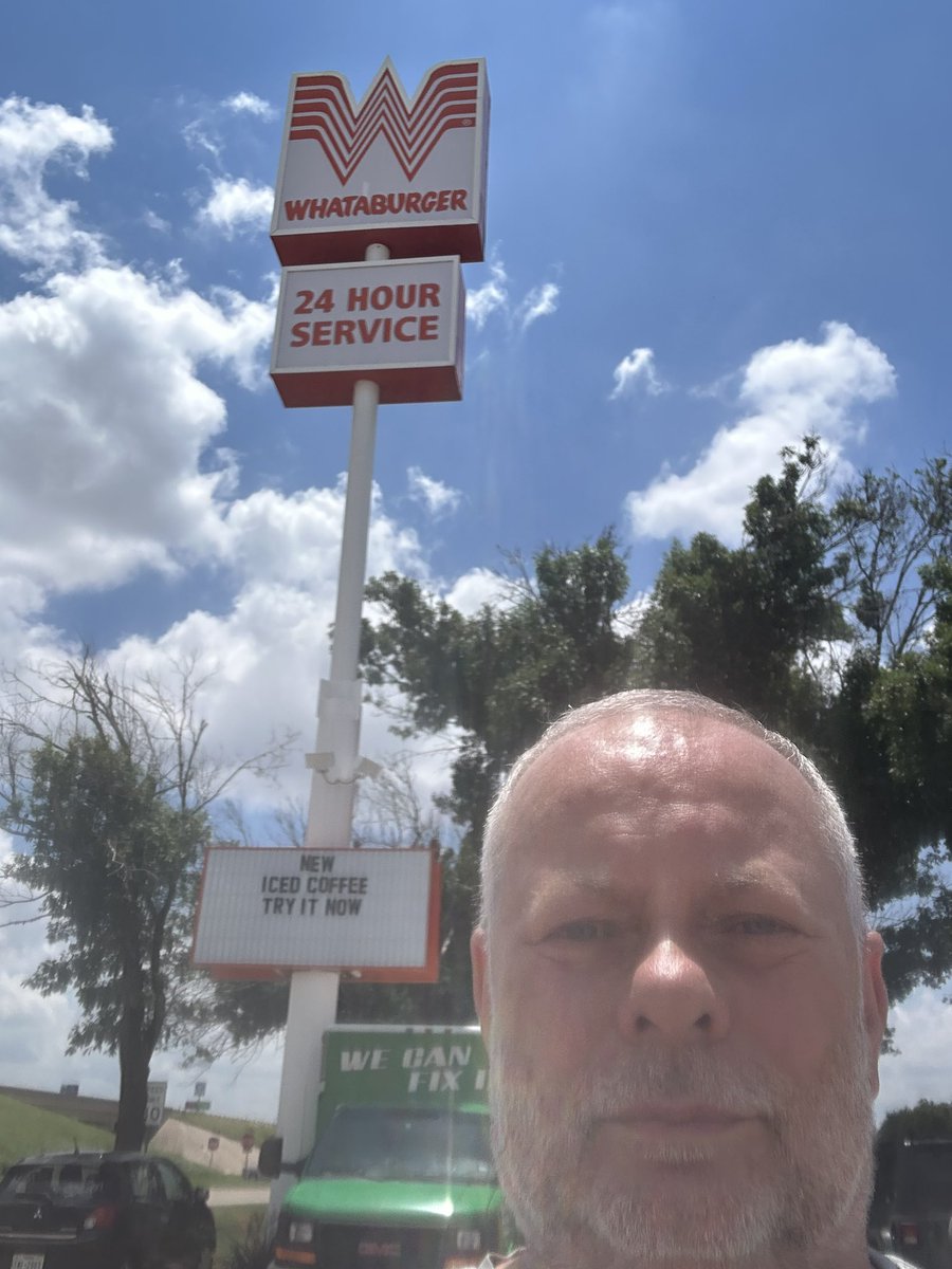 When in Texas, I have to hit up a Whataburger.  #whataburger🍔 #texas #besthamburger @whataburger