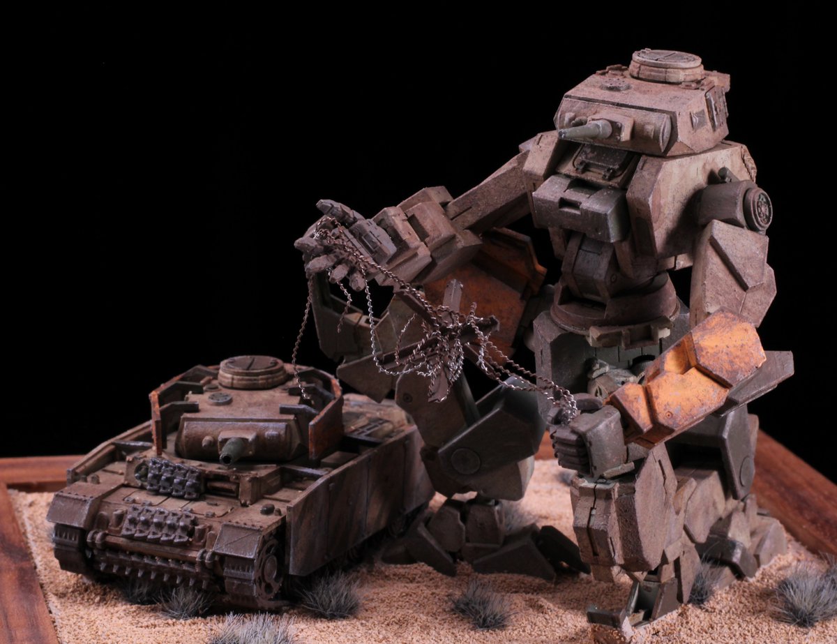 TakeAimStudio_'s tweet photo. @tankhead_mecha This build last year was inspired by Tankhead :) https://t.co/gZkFqpbMPm