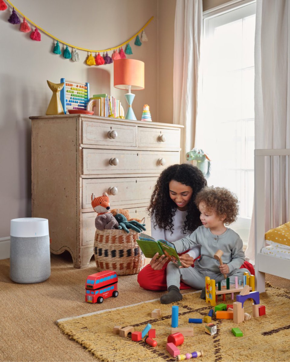 Meet your family’s newest best friend - the Blue Pure 511i Max 💙 Our smallest smart air purifier yet, perfect for keeping more compact spaces, like nurseries and bedrooms, clean and fresh! ✨

Learn More -&gt; spkl.io/60114AEU7