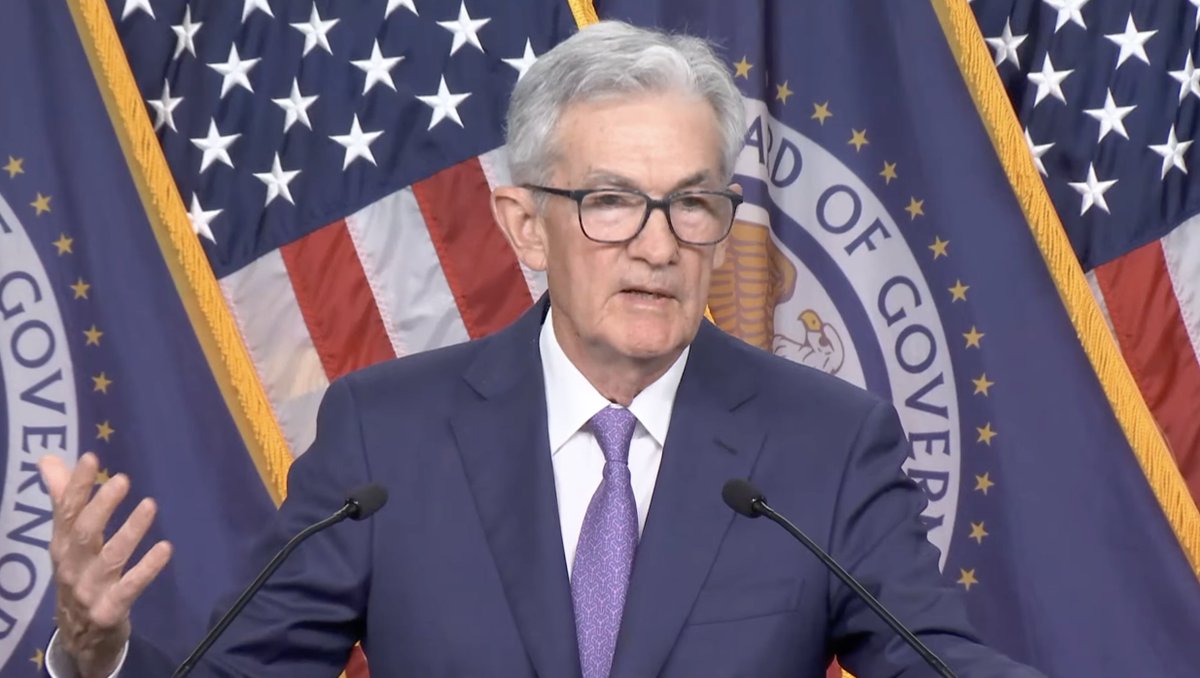 JUST IN: 🇺🇸 Fed Chair Powell says they'll cut rates when they make sure inflation is moving back down to 2%.