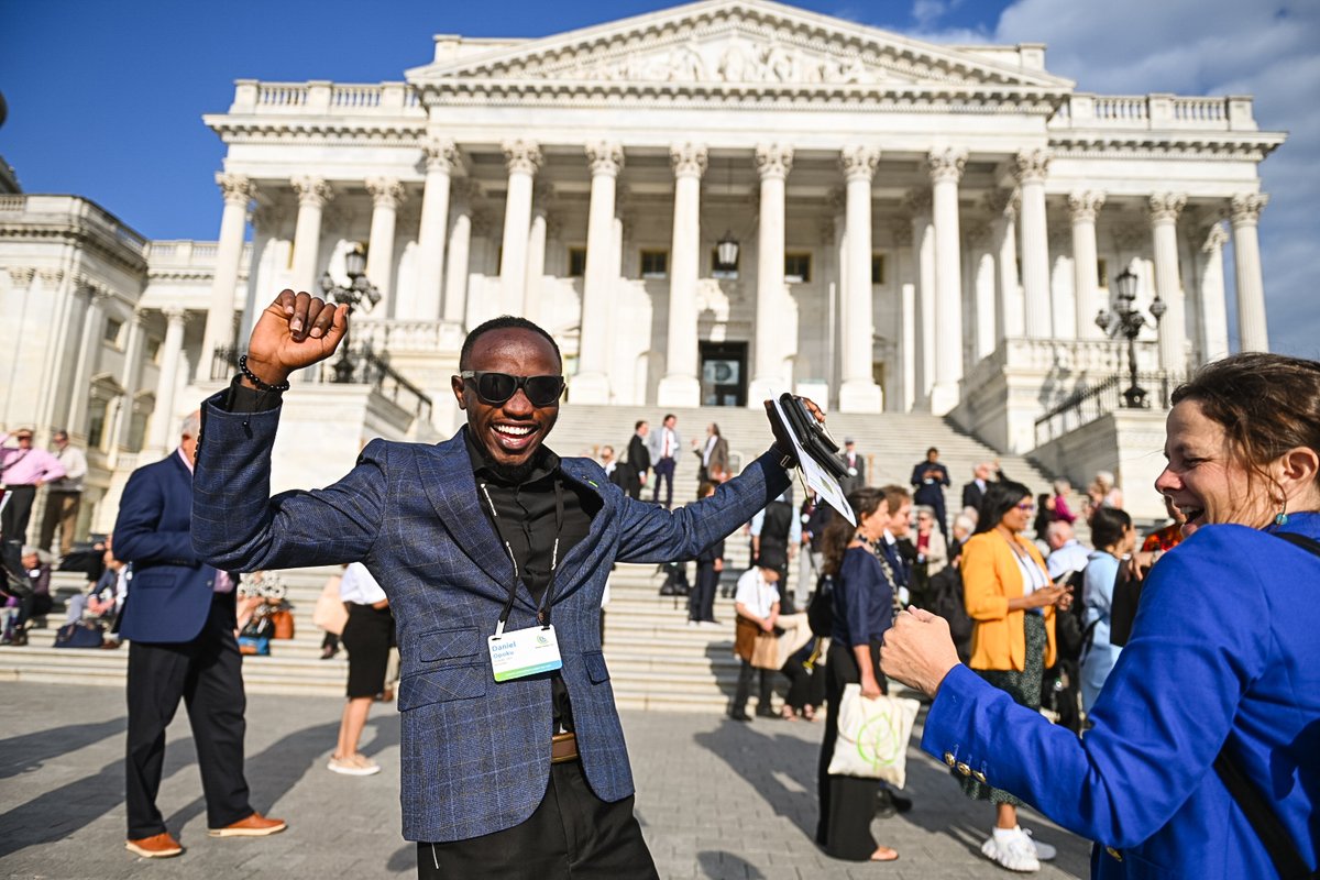 citizensclimate's tweet photo. WE DID IT 🎉 Thanks to everyone who made it out to DC this year for our Summer Conference &amp; Lobby Day. We had an absolute blast learning and lobbying with all our volunteers! https://t.co/mX9XciSH2f