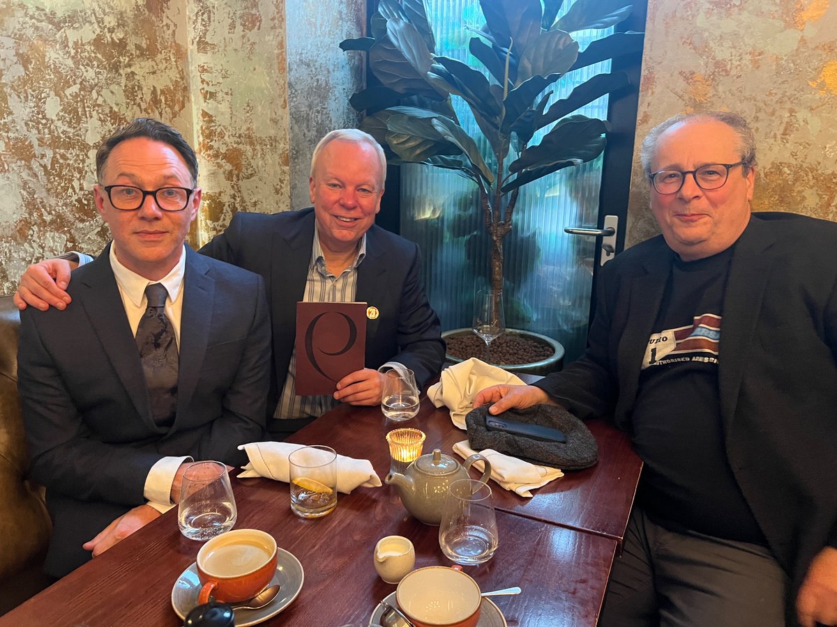 SP1nightonly's tweet image. Celebration dinner with @adamtandy and @ReeceShearsmith tonight at The Ninth restaurant in London - but who paid the bill…? #InsideNo9